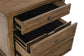 Feddinger - Two Drawer Night Stand - Medium Brown