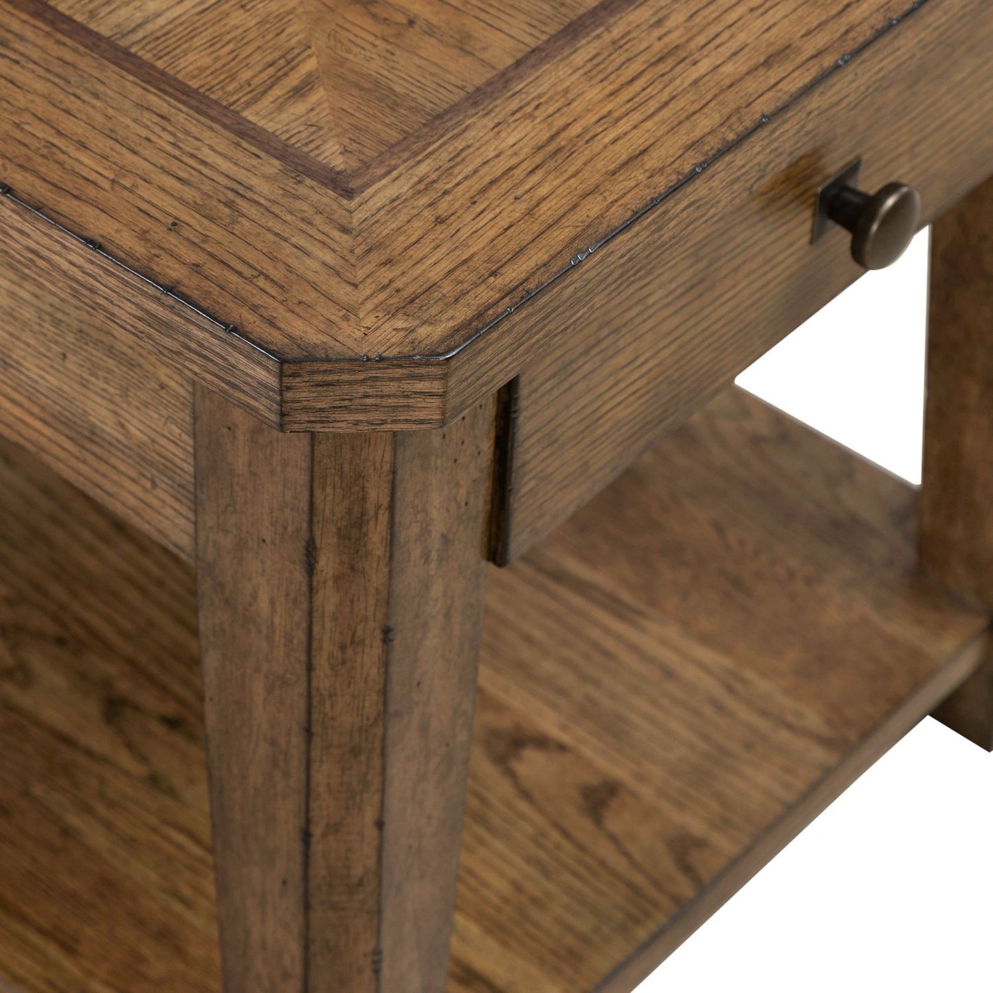 Carolina Park - End Table - Brown