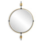 Guardrail - Round Mirror - Gold