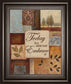 New Day By Dee Dee - Framed Print Wall Art - Light Brown