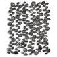 Skipping - Stones Forged Iron Wall Art - Black