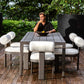 Bolster Back - Outdoor Dining Chair