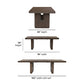 Athens - Rectangular Dining Table - Chocolate Brown