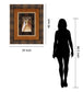 Divine Grace I By Rob Hefferan - Framed Print Wall Art - Light Brown