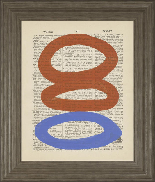 22x26 Modern Definition VI By Renee W. Stramel - Beige