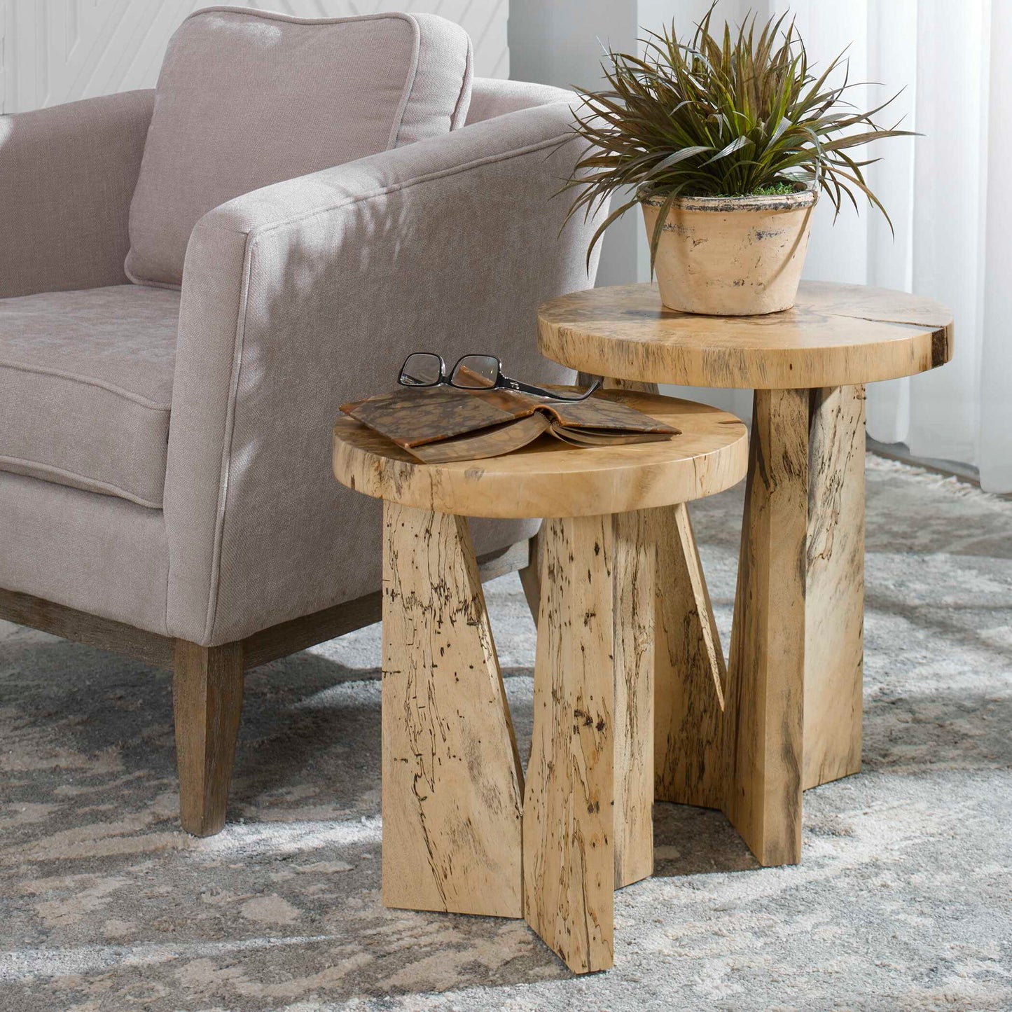Nadette - Nesting Tables (Set of 2) - Natural