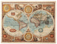 World Map - Light Brown