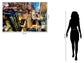 Temp Glass With Foil - City Scape - Light Brown