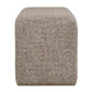 Kelce - Woven Checkered Ottoman - Brown