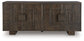 Cato - Accent Cabinet - Dark Brown
