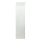 Allyson Park - Entertainment Hutch - Wirebrushed White / Charcoal