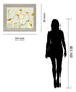 Golden Poppy Whimsy - 28" x 34" Framed Wall Art - Beige