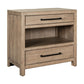 Proximity Place - Bedside Chest With Charging Station - Barley Buff