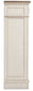 Realyn - Five Drawer Chest - White / Brown / Beige