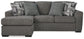 Gardiner - Sofa Chaise - Pewter