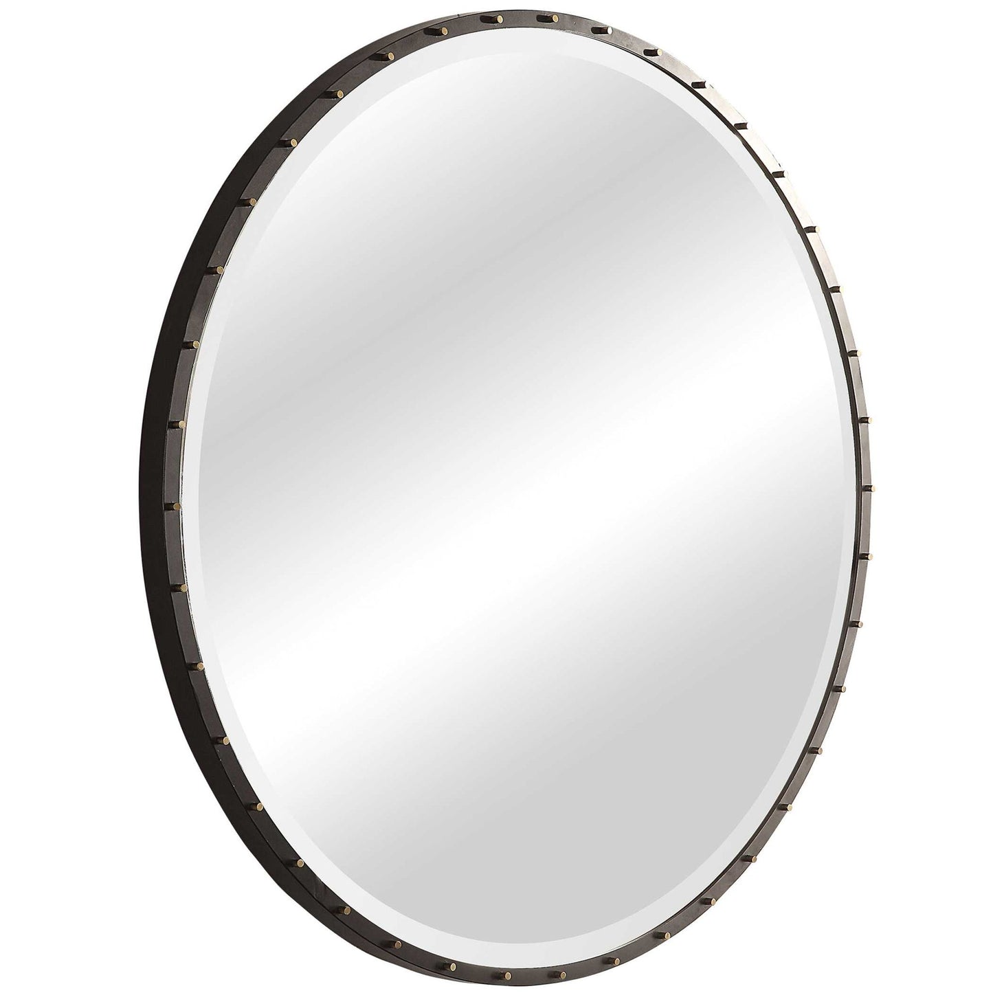 Benedo - Round Mirror - Black