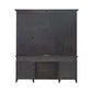 Paradise Valley - Credenza & Hutch - Saddle Brown