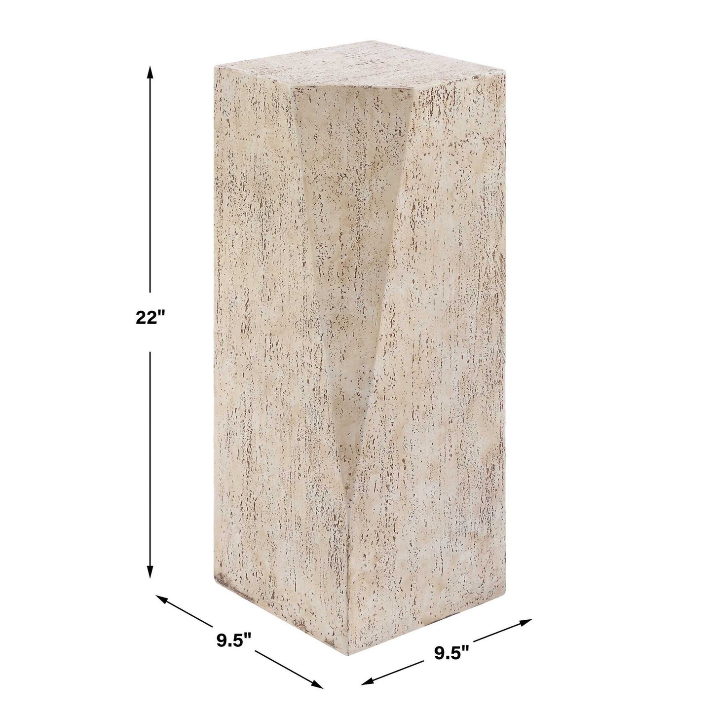 Leroy - Concrete Outdoor Drink Table - Beige