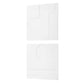 Contours - White Wall Decor (Set of 2)