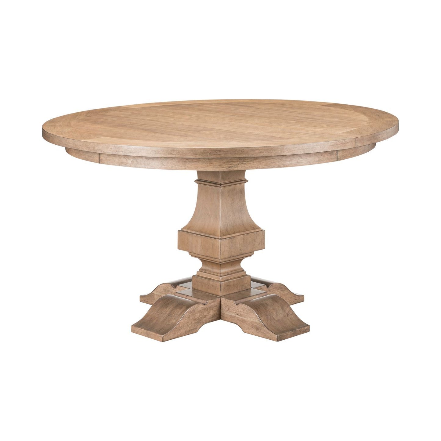 Haven Hills - Pedestal Table - Camel Beige