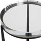 Midas - Round Accent Table - Dark Bronze