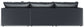Remington - Modular Sofa And Cocktail Ottoman - Slate