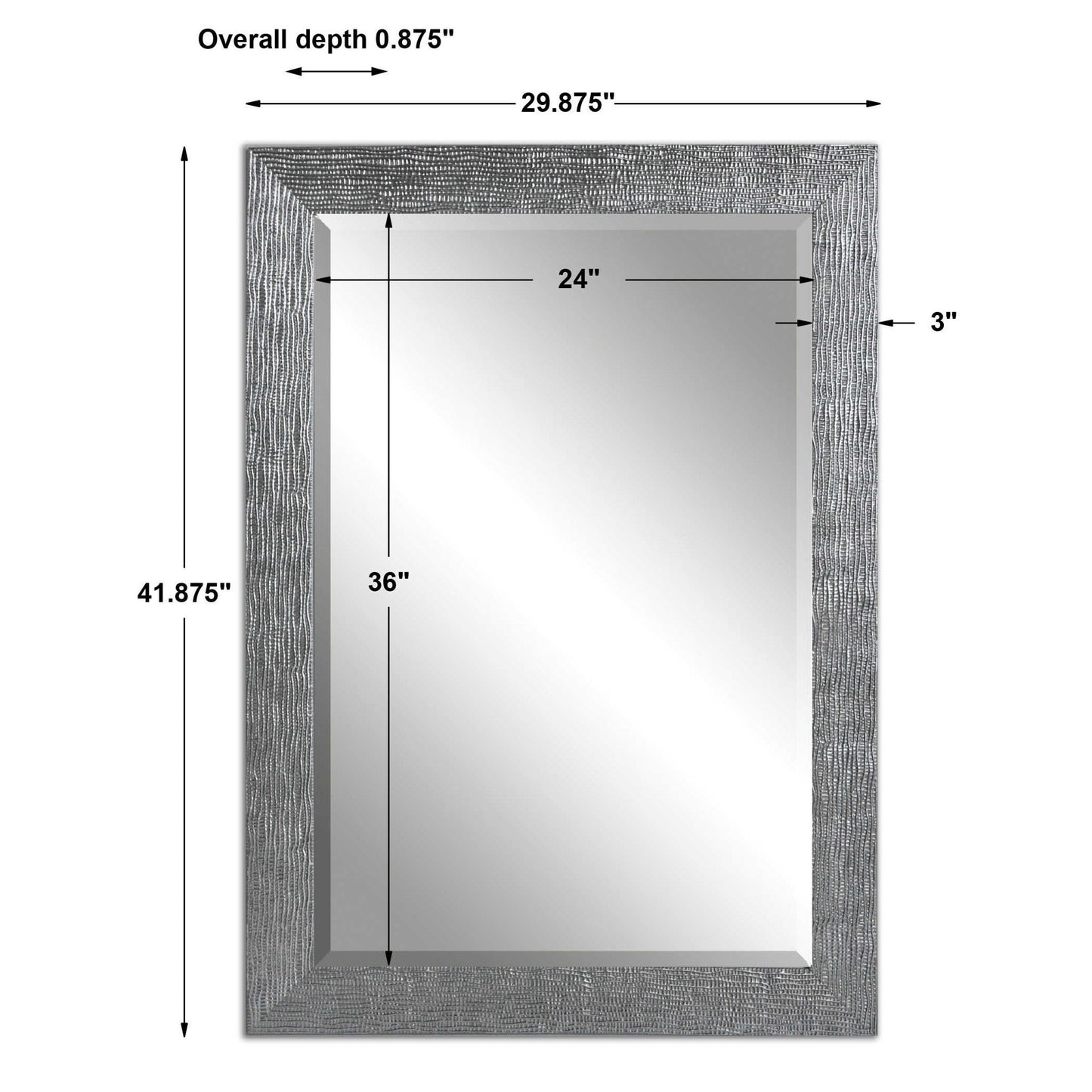Tarek - Mirror - Silver