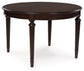 Lavinton - 8 Pc. - Dining Room Extension Table, 6 Side Chairs, Server - Brown
