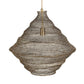 Sigh - Woven Brass 1 Light Pendant - Brass