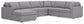 Modmax - Sectional - Granite