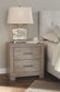 Culverbach - Two Drawer Night Stand - Gray