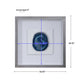 Kalia - Stone Shadow Box - Blue