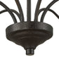 Warwick - 6 Light Chandelier - Matte Black