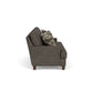 Moxy - Fabric Sofa, T-Shaped Seat Cushion, Straight Track Arms