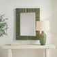 Quincey - Mirror - Olive Green