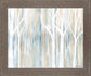 Silent Grove - 28" x 34" Framed Wall Art - Light Blue
