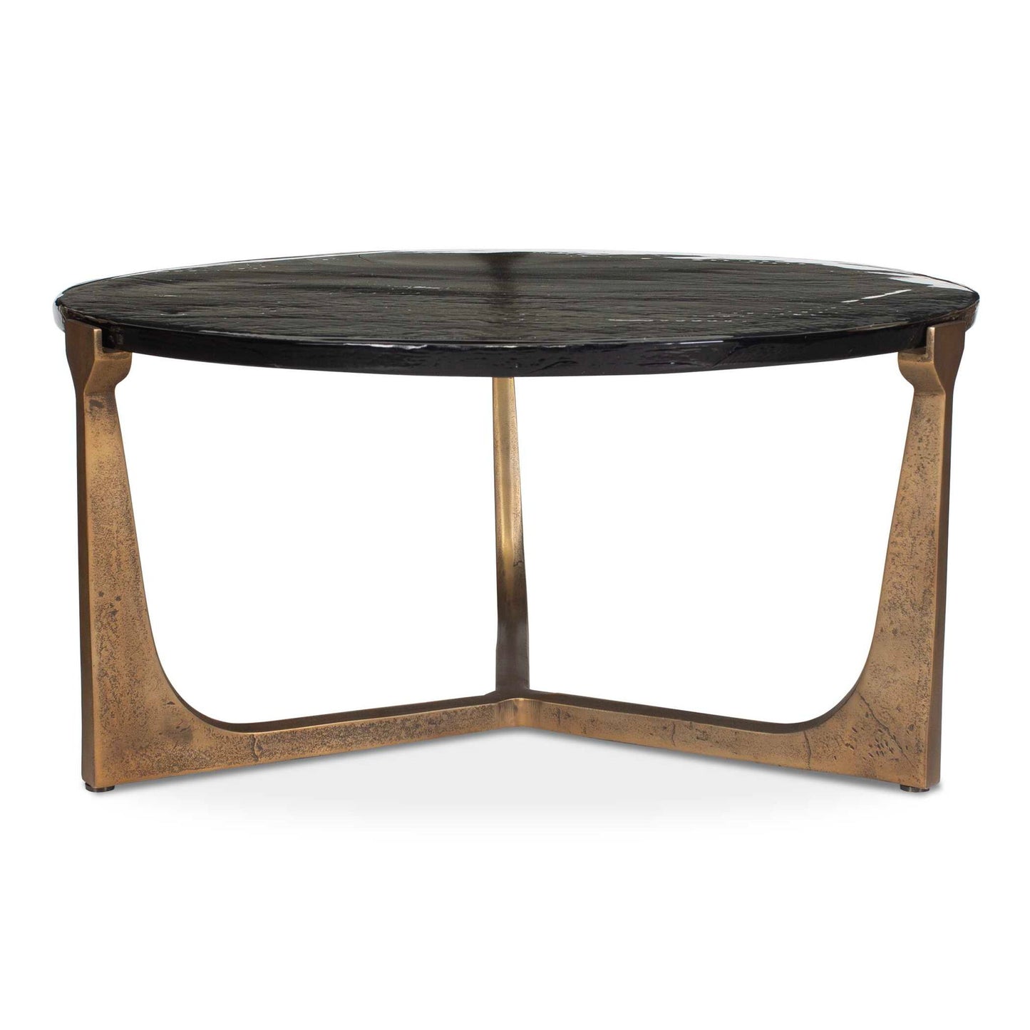 Bohdi - Outdoor Coffee Table - Brass / Black