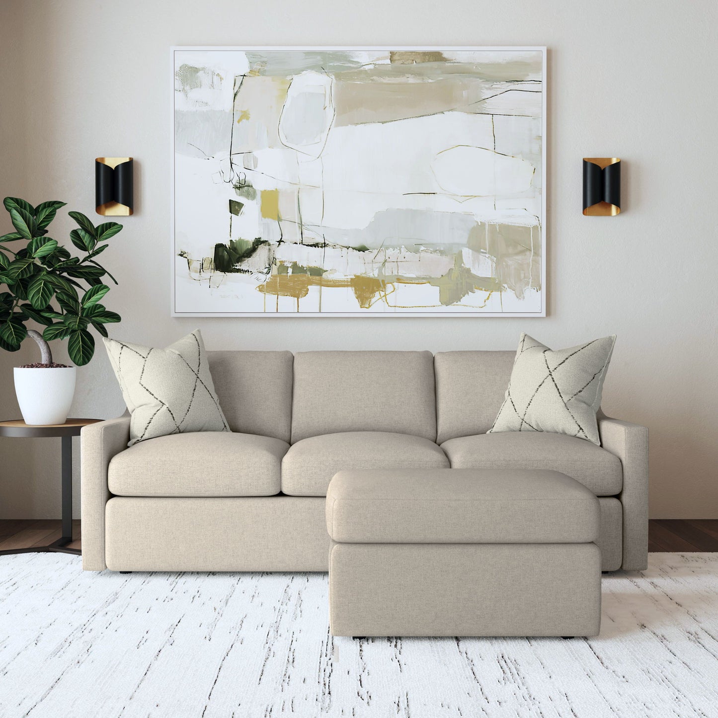 Sky - Fabric Upholstered Sofa