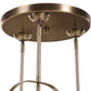 Mimas - 3 Light Cluster Pendant - Gold