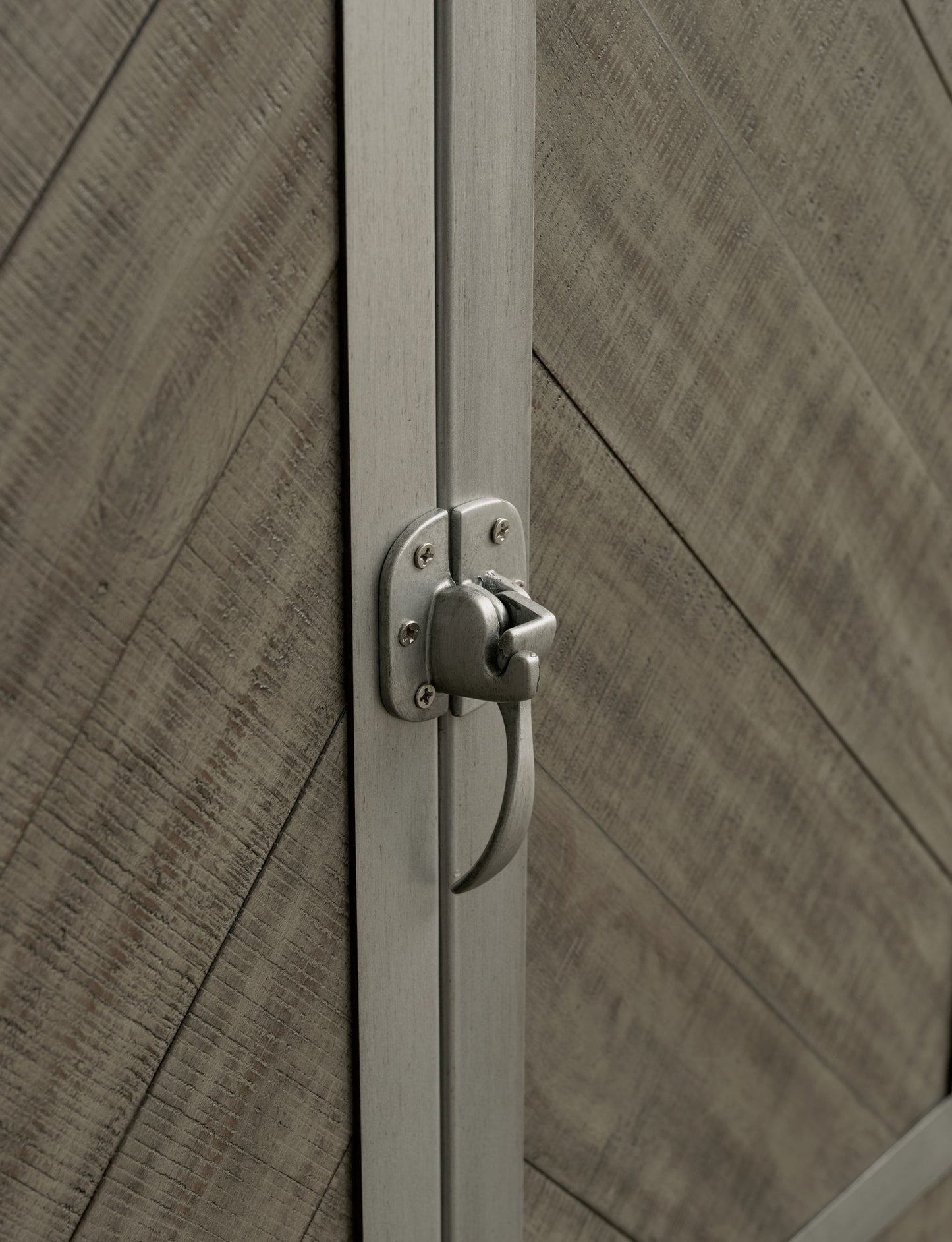 Krystanza - Dining Room Server - Weathered Gray