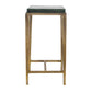 Preston - Square Accent Table - Brass,Gold