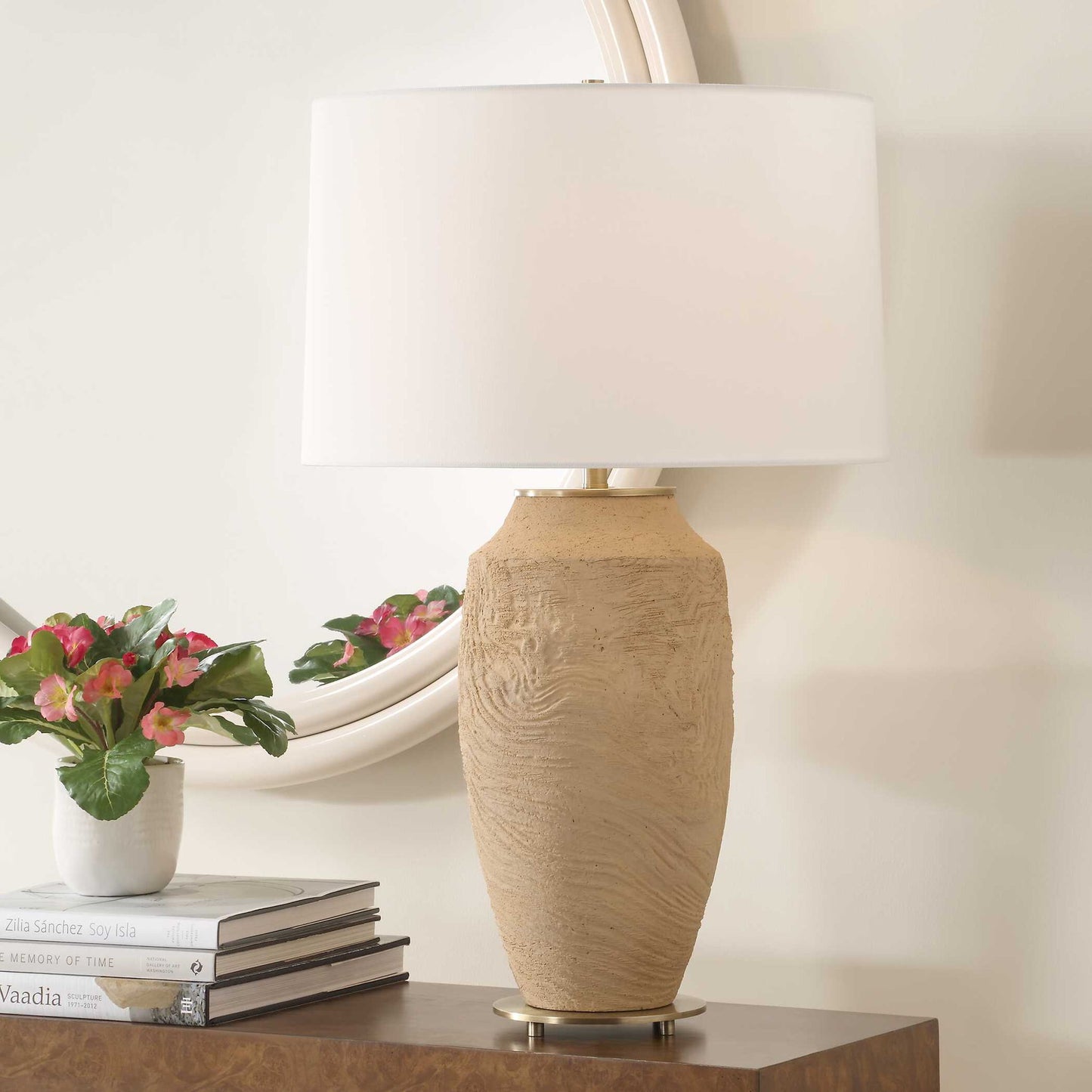 Sandstone Flow - Table Lamp - Terracotta