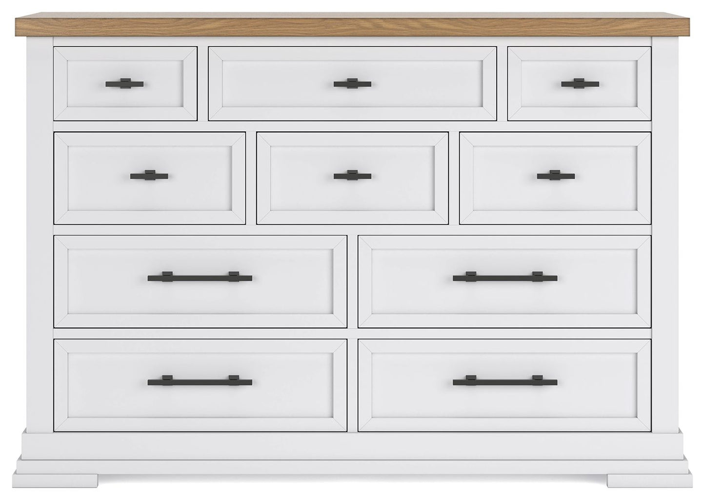 Ashbryn - Dresser - White / Natural