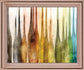Sunlit Silhouettes - 28" x 34" Framed Wall Art - Yellow