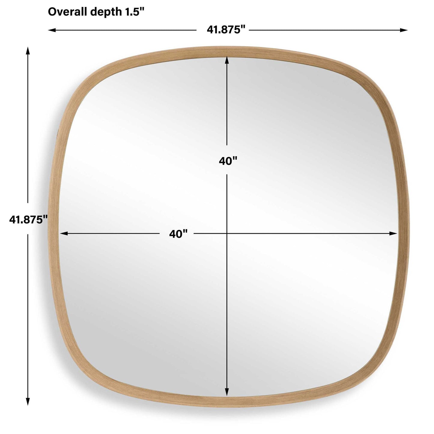 Novell - Pinewood Mirror - Woodtone