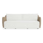 Sunset - Wicker Outdoor Sofa - Oatmeal / Oyster White