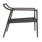 Thayer - Outdoor Upholstered Lounge Chair - Bronze / White
