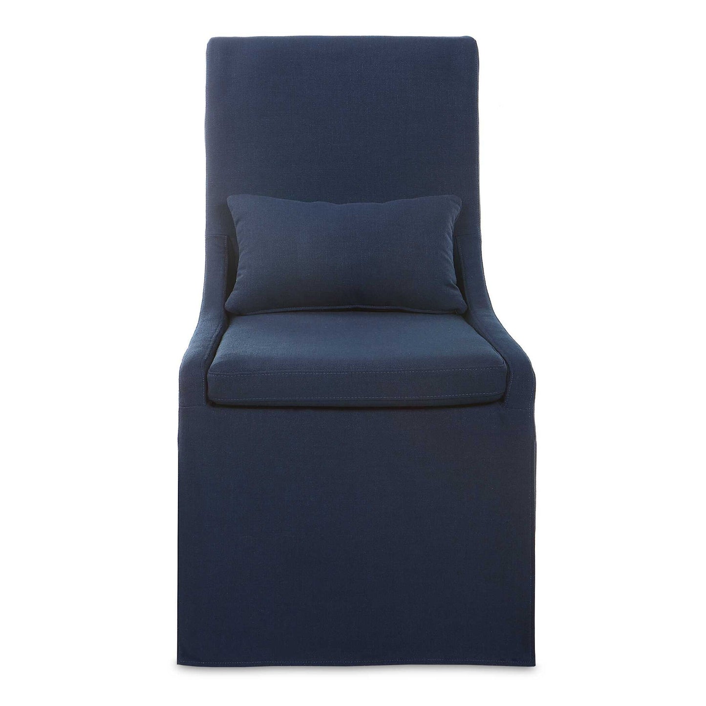 Coley - Armless Chair - Blue