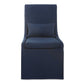Coley - Armless Chair - Blue