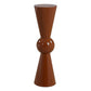 Hepler - Gloss Terracotta Drink Table - Dark Brown